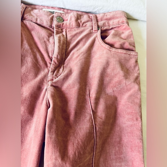 Isabel Marant Etoile soft pink velvet pants size 38/us 4-6 - Picture 2 of 6